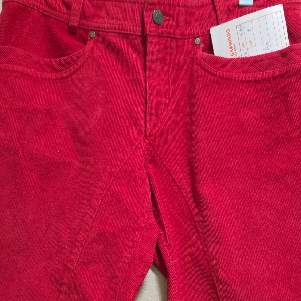 Royal Robbins Vibrant Red Corduroy Trousers - Picture 3 of 6